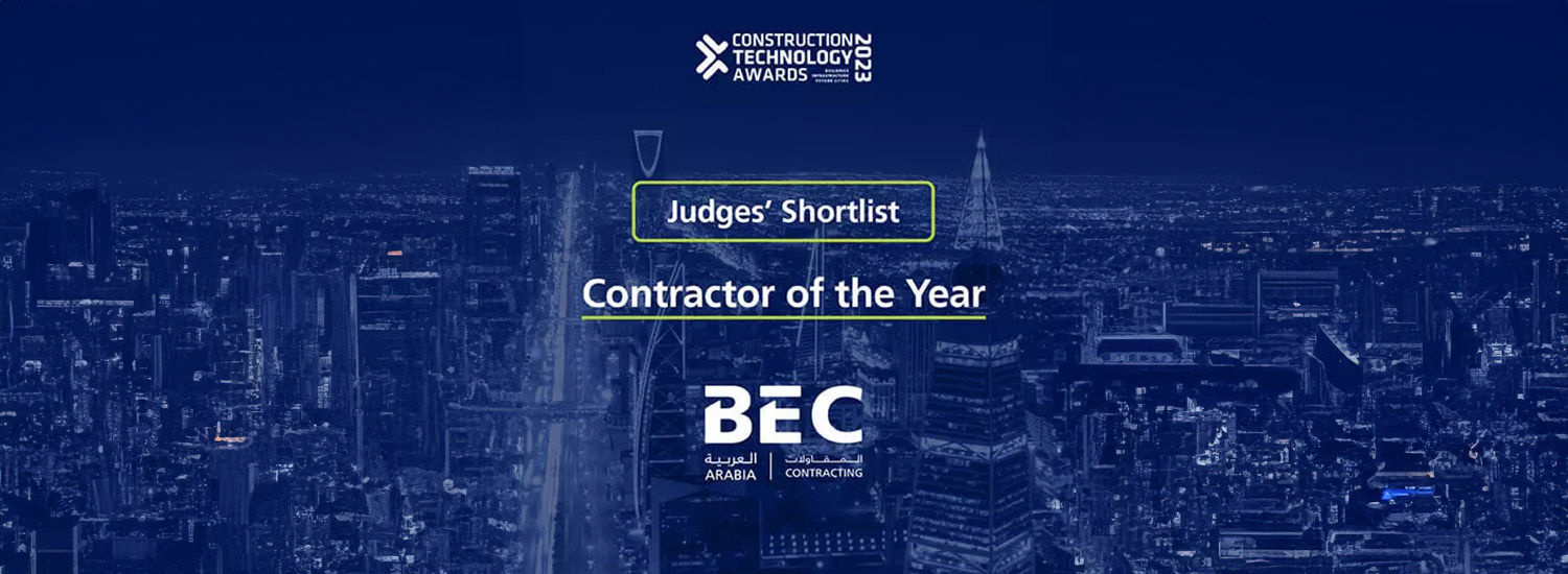 Shortlisted for the title of “Contractor of the Year”