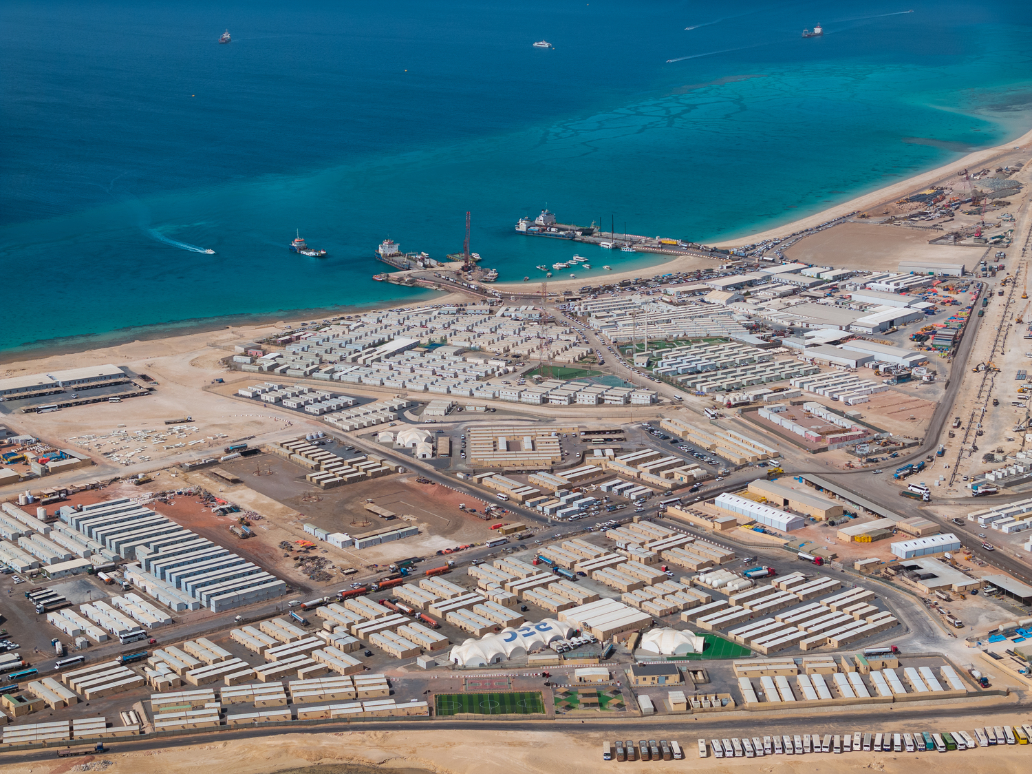 NEOM Construction Village